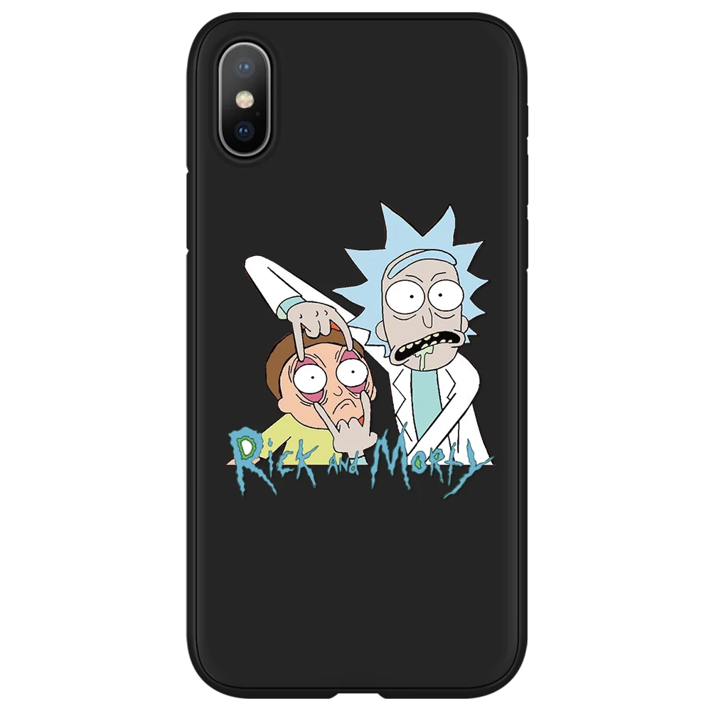 Мягкий чехол для телефона Rick And marty из ТПУ для iPhone 11, 5, SE, 6, 6 S, 8 Plus, XS, X, XR, XS Max, 11 Pro, матовый чехол с мультипликационным принтом для iPhone 7 Plus, чехол - Цвет: Khe-0rsxkouy