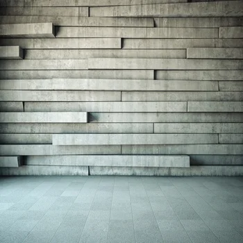 

Laeacco 3D Stacked Wall Child Baby Portrait Interior Photo Backgrounds Customized Photography Backdrops Props For Photo Studio