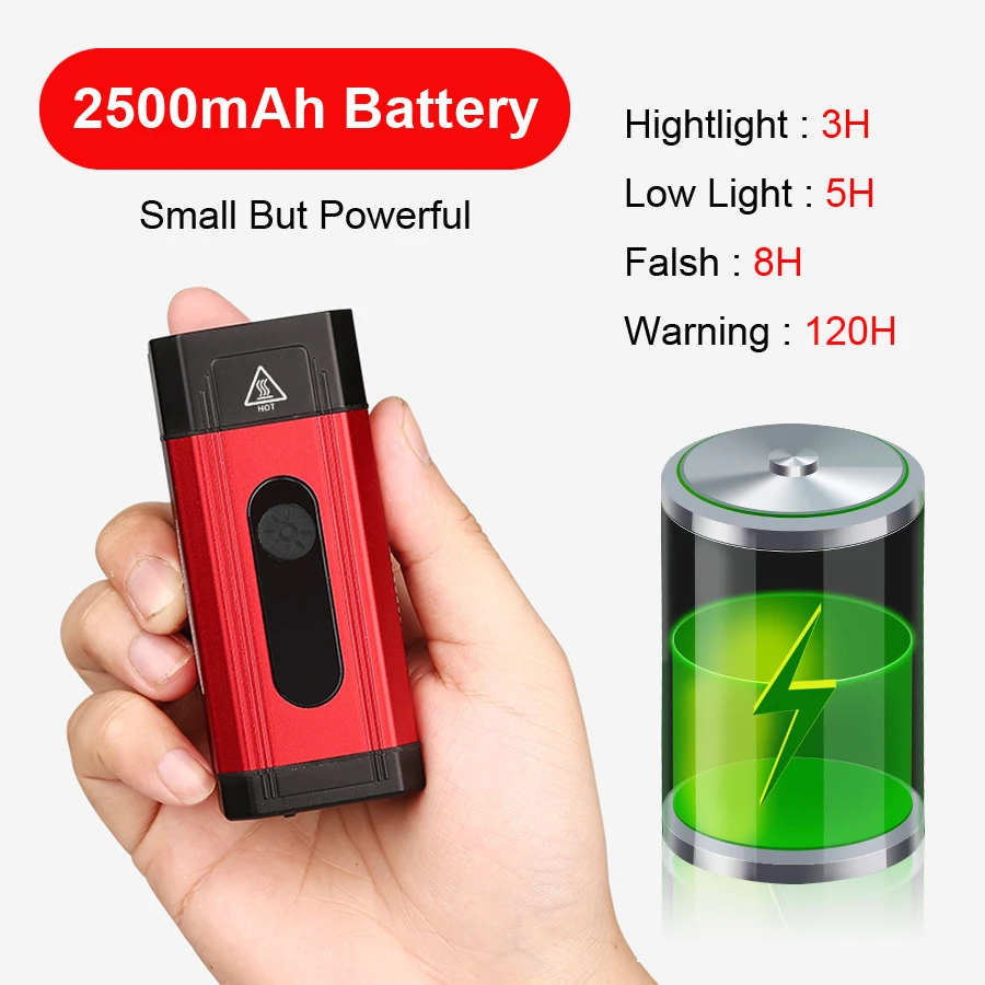 Cheap NEWBOLER 800 Lumen Bicycle Flashlight LED USB Rechargeable Metal Shell MTB Bike Light Front 2500 mAh Headlight With Holder Mount 3