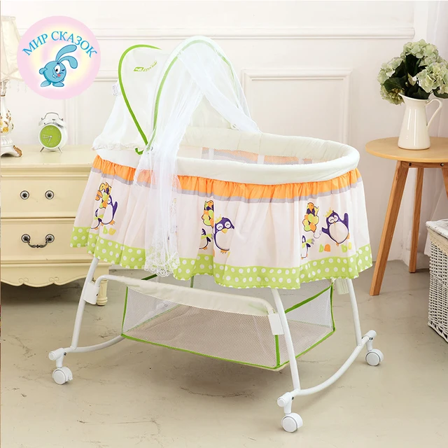 small portable baby bed