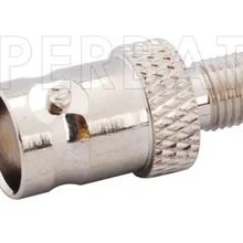 Superbat 5 шт. SMA-BNC адаптер SMA Джек BNC прямой разъем типа "Джек" РЧ коаксиальный разъем