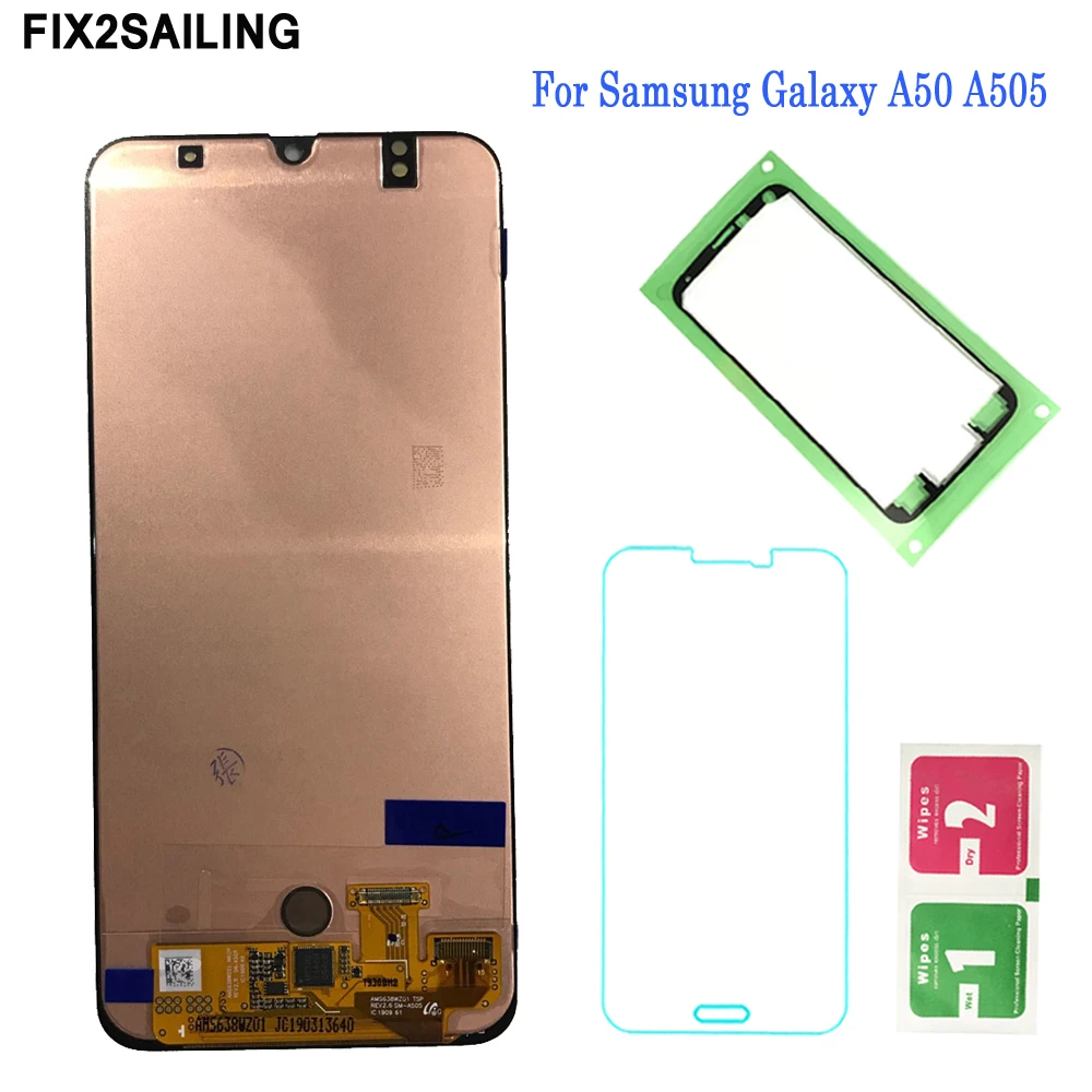 

LCD Display For Samsung galaxy A50 A505F/DS A505F A505FD A505A Display Touch Screen Digitizer Assembly