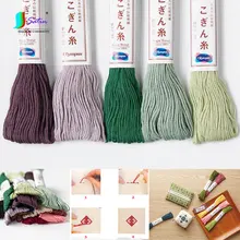 Домашние Diy Kogin хлопок вышивка нить, сумка, обувь ручной работы вышивка хлопок Kogin нить S0760L