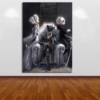 

Canvas Painting Home Decoration 1 Piece Tokyo Ghoul Pictures Modern Animation Printed Poster For Living Room Wall Art Framework