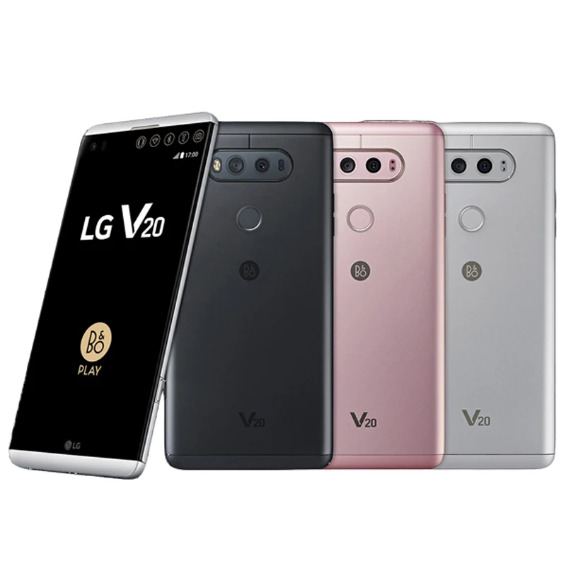 Оригинальный LG V20 4 г LTE мобильный телефон Quad core 5 7 'ཌ.0MP Оперативная память 64