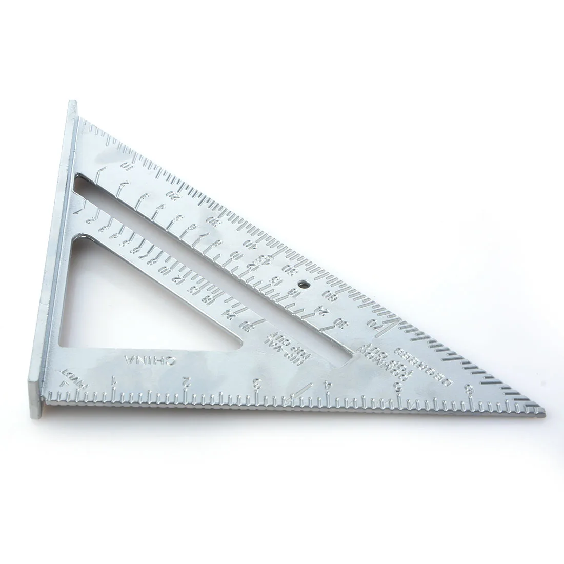 7 дюймов Скорость квадратный треугольная линейка плотник MeasuringTools стропильной Скорость lite макет инструмент Треугольники угол плотник квадрат P20