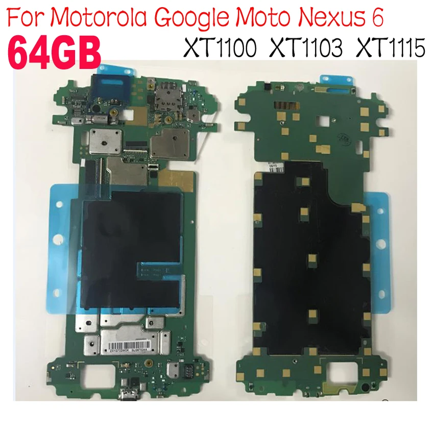 Оригинальная новая работа 64 Гб разблокированная системная плата для Motorola Google Moto