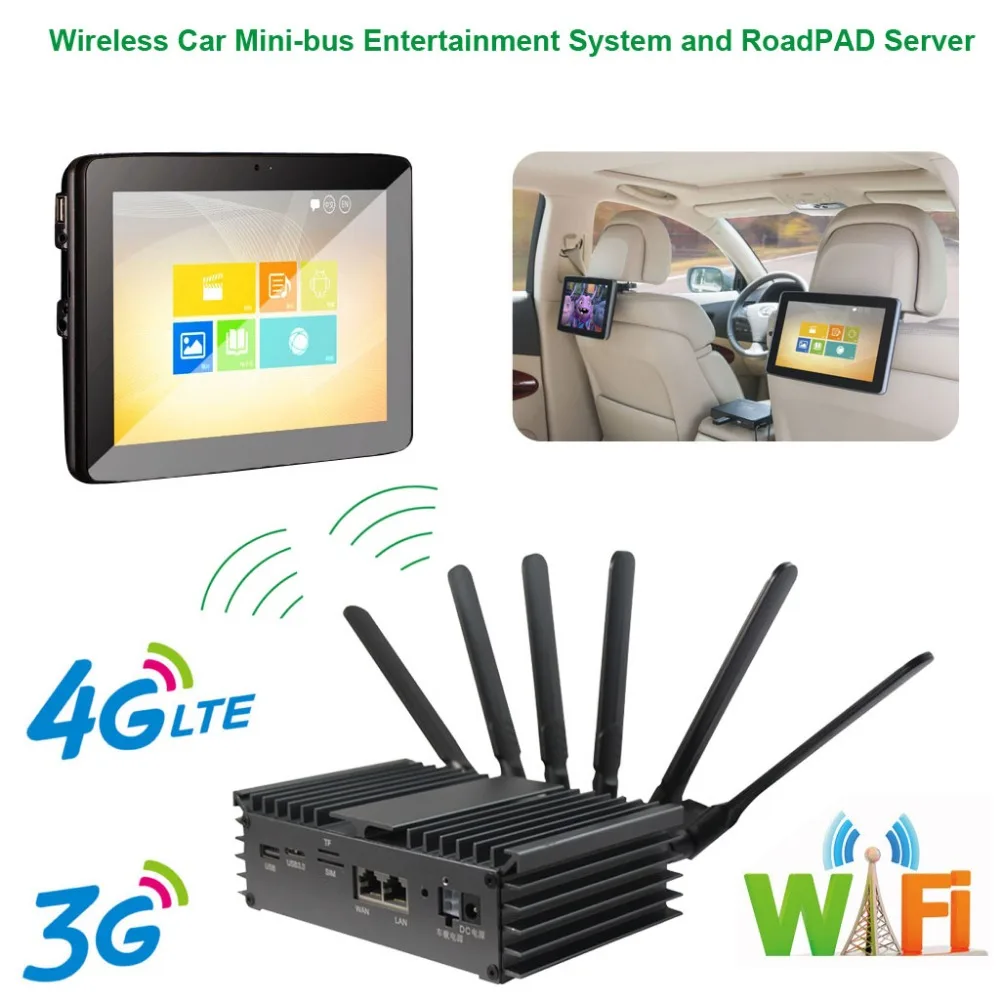 

Wireless Car Mini-bus Entertainment System and Server suit to Business Purpose Vehicle,Business Car,Travel Car etc Rear Seat