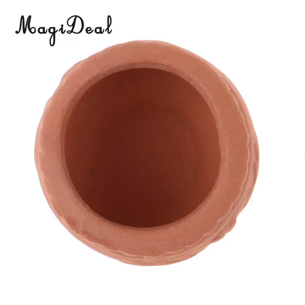 DIY Doll House Miniatures 1:12 Accessories Mini Flower Pot Fairy Garden Decoration