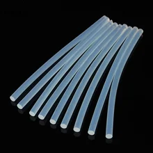 Bâton de colle thermofusible pour tissu plastique artisanat bois, outil de chauffage électrique réparation fournitures de bureau à domicile 10, 7mm x 200mm