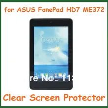 5 шт. прозрачный Экран Защитная пленка для Asus Fonepad HD 7 ME372 ME372CG без розничной посылка Размеры 190x114,5 мм