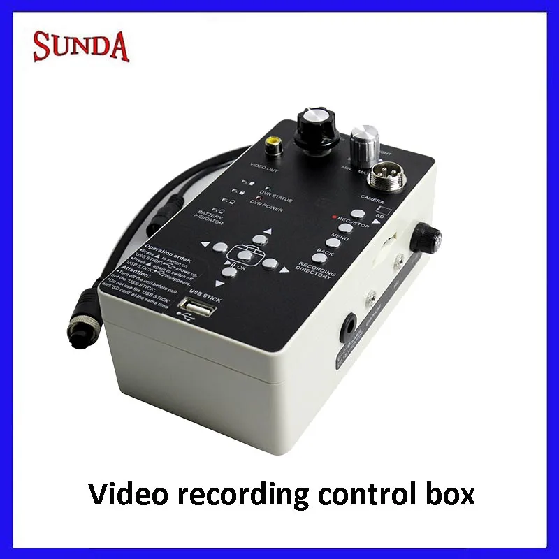 Video recording control box for pipeline inspection camera DVR video recordin Surveillance