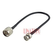 30 см RG58 коаксиальный bnc-коннектор Male-N Male двухсторонний радиотранслятор duplexer кабель перемычки rf