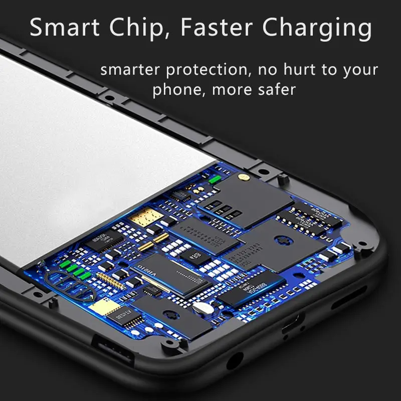 6500 батарея mAh USB зарядное устройство чехол для samsung Galaxy S10 5G ударопрочный контейнер для аккумуляторных батарей блок питания резервная зарядка power bank