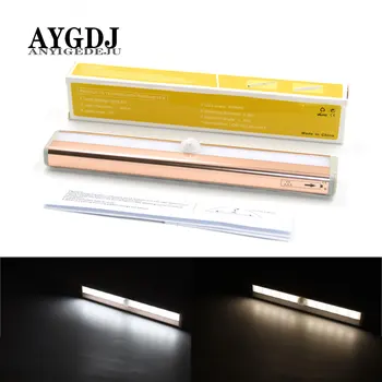 

Motion Sensor Night Light Potable 10 LED Closet Lights Battery Powered Wireless Cabinet IR Infrared Motion Detector Wall Lamp