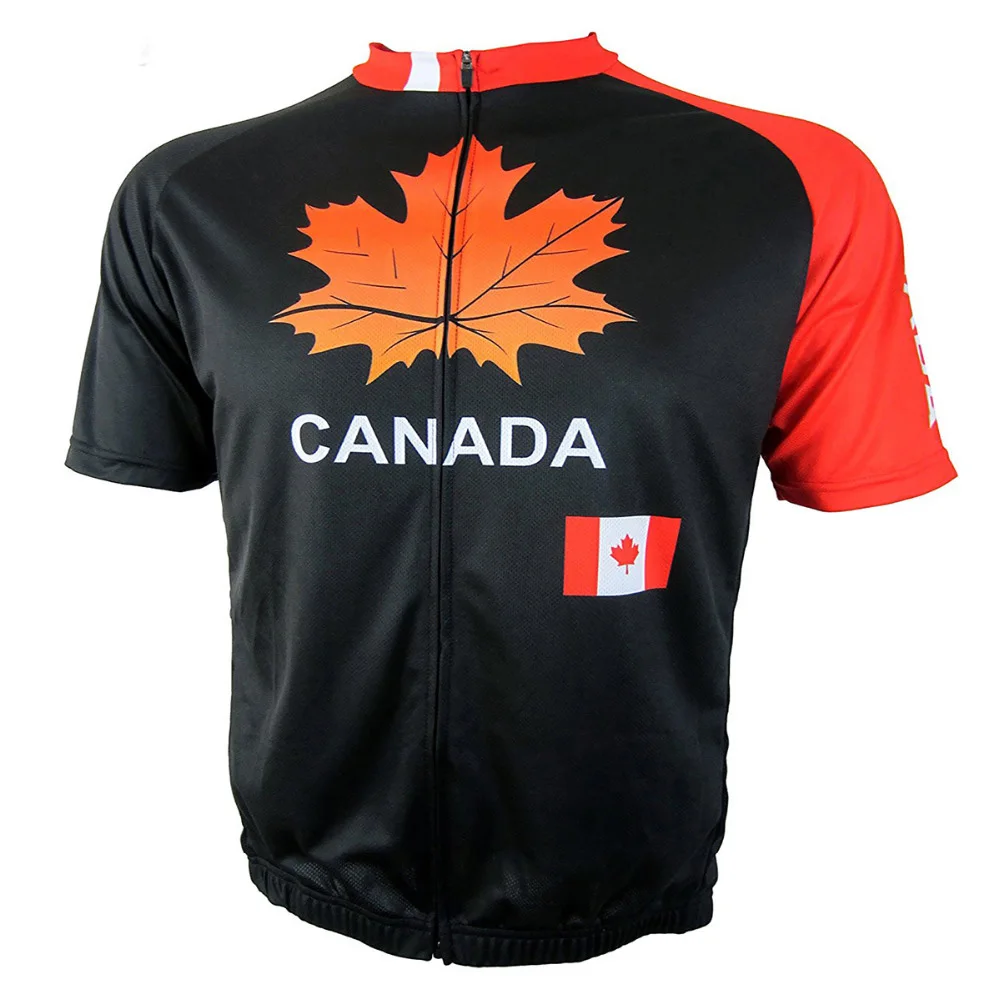 2018 canada Cycling jersey New Men's short sleeve Mountain Quick Dry