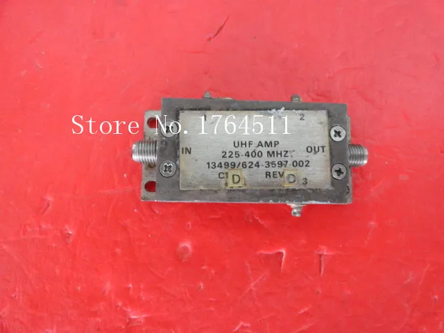 

[BELLA] Supply 0.225-0.4GHz SMA amplifier 13499/624-3597-002
