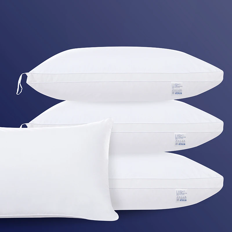 Svetanya 3D rectangle Pillow white Cotton Bed Pillows bedding neck