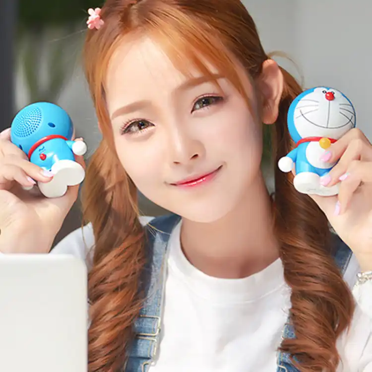 Iconstelニューロックドラえもんミニbluetoothスピーカーロボット猫人形ポータブルワイヤレス音楽プレーヤー卓上装飾ギフト Portable Speakers Aliexpress