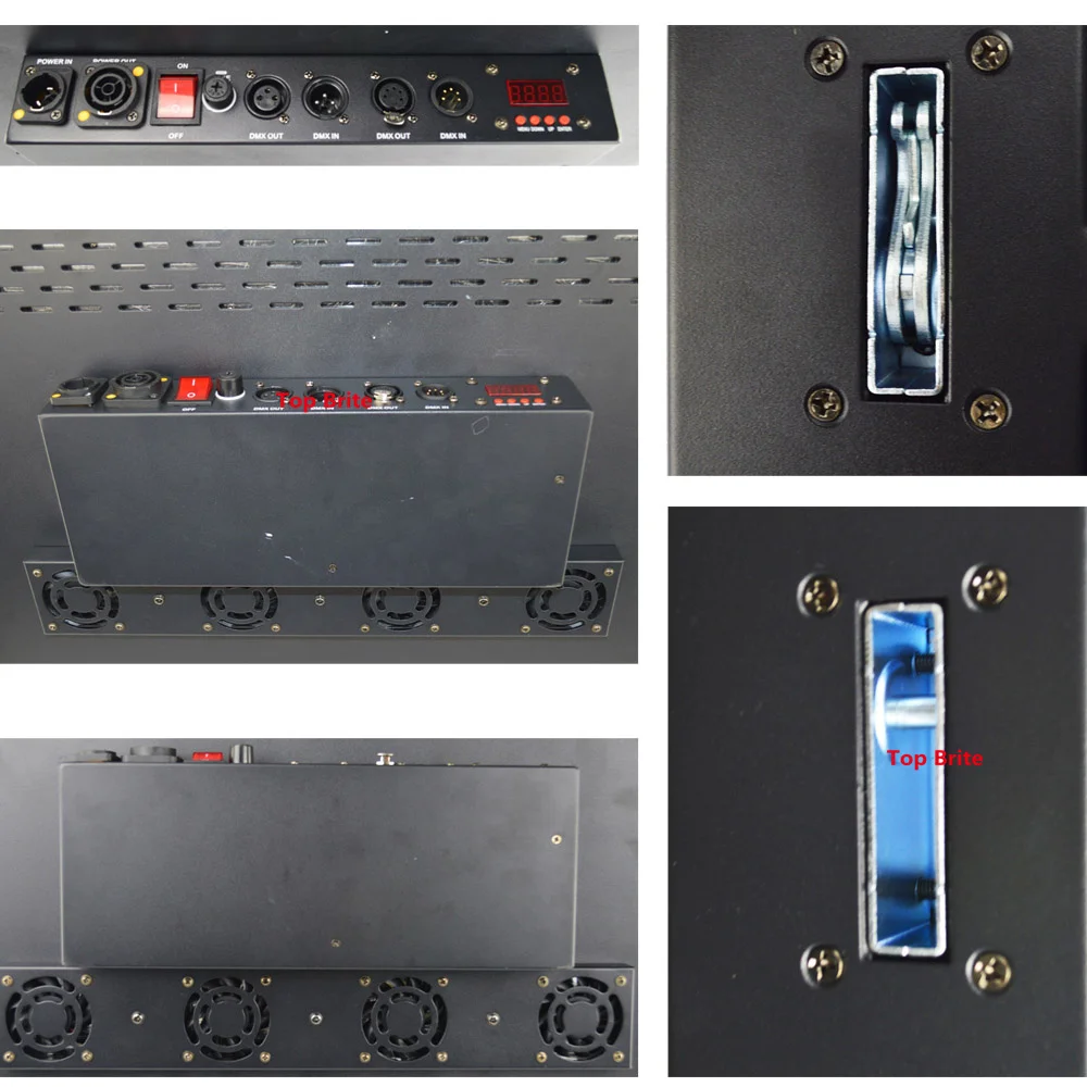 1 единица Dj освещения 25X10 Вт RGBW Quad Цвет светодиодный Матрица Блиндер огни высокой Мощность 200 Вт светодиодный прожекторы Disco Вечерние огни