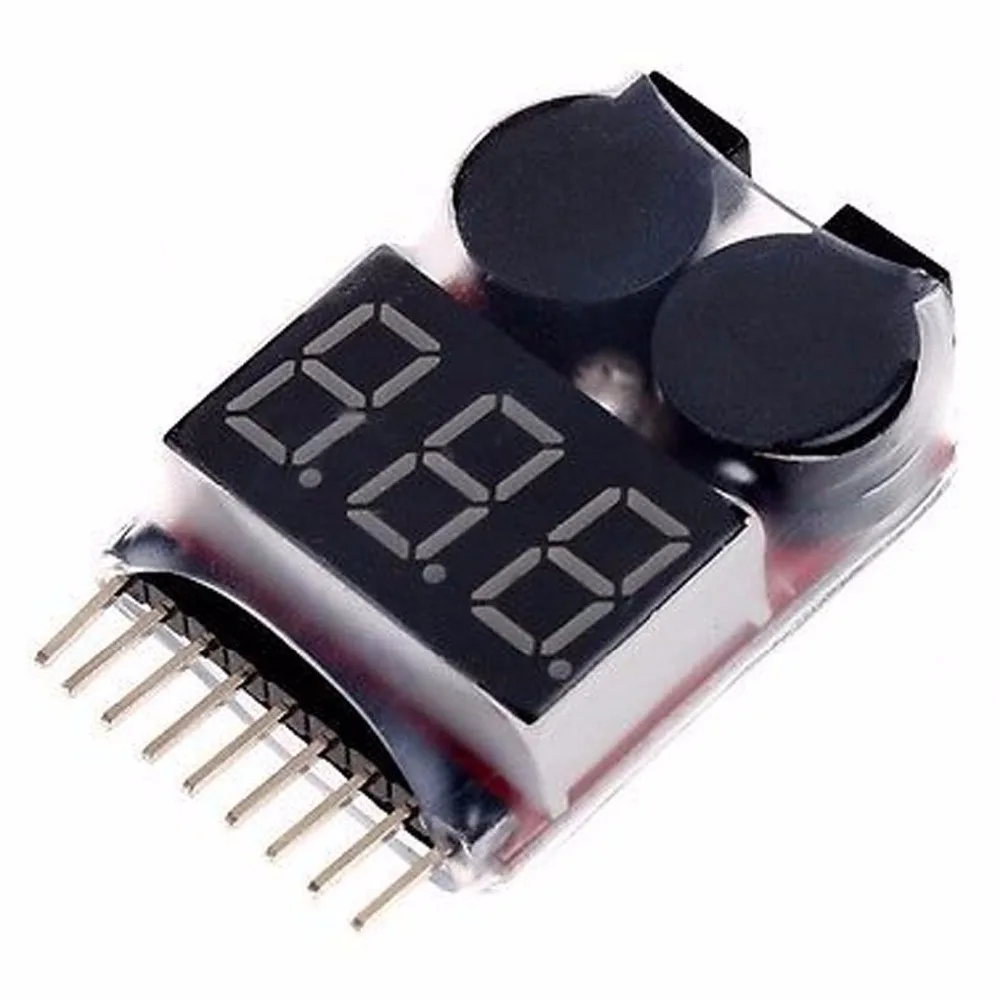 AOK 1 S 8 Li po тестер напряжения батареи низкого Звуковой сигнал индикатор|low voltage