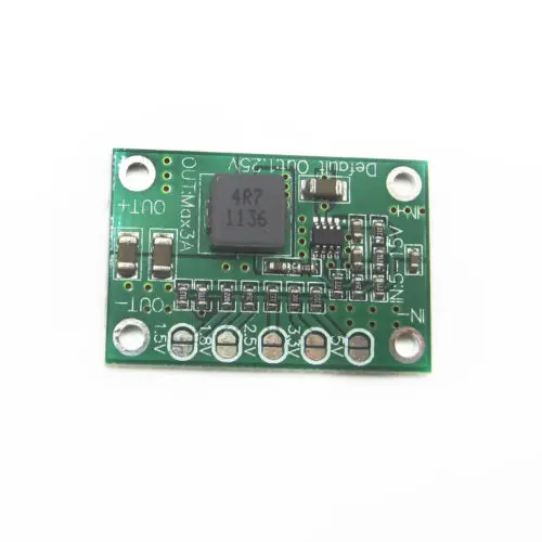 

5-16V To 1.25V/1.5V/1.8V/2.5V/5V Universal Adjustable Step-Down Power Modul