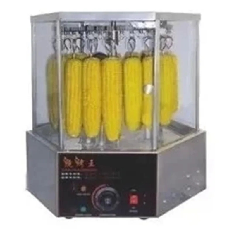 

Revolve type roasts corn machine,Corn cob roaster machine, automatic electric grilled corn machine,