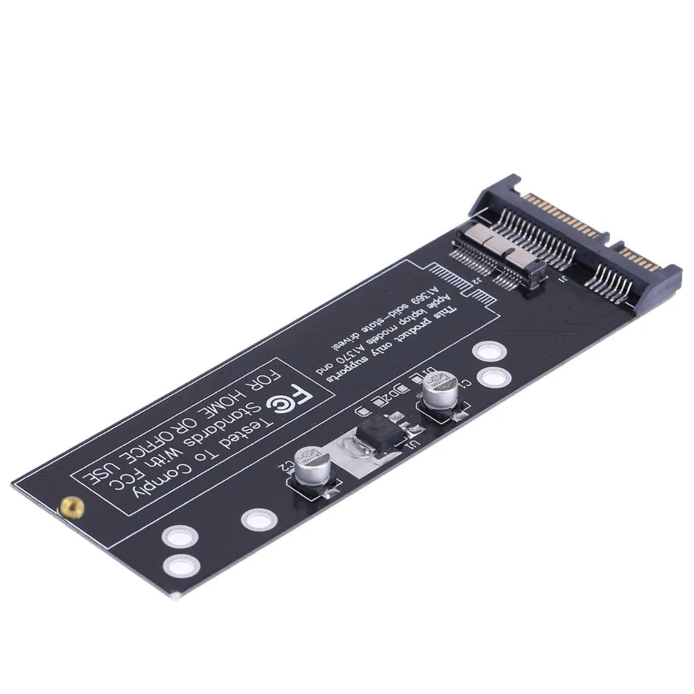 Плата для конвертера с 6 12pin SSD на SATA Apple 2010 2011 MacBook Air A1370 A1369 2 5 &quotSATA 22pin|ssd to sata|sata