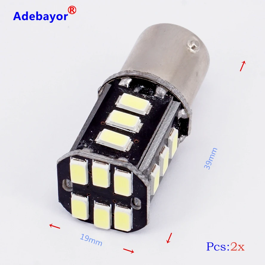2X 18SMD 1156 p21w ba15s 18 led SMD 5630 5730 поворотник высокое качество автомобильный Стайлинг
