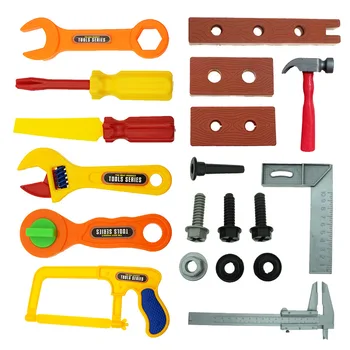 

19pcs/lot Plastic ABS Baby Garden Tool Set Simulation Repair Tool Toy Early Learning&Education Play Hourse toys for Children