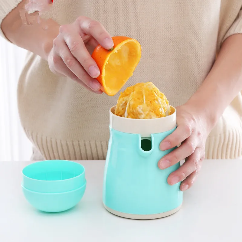 1pc Home Manual Orange Juice Machine Kitchen Manual Lemon Mini Juicer