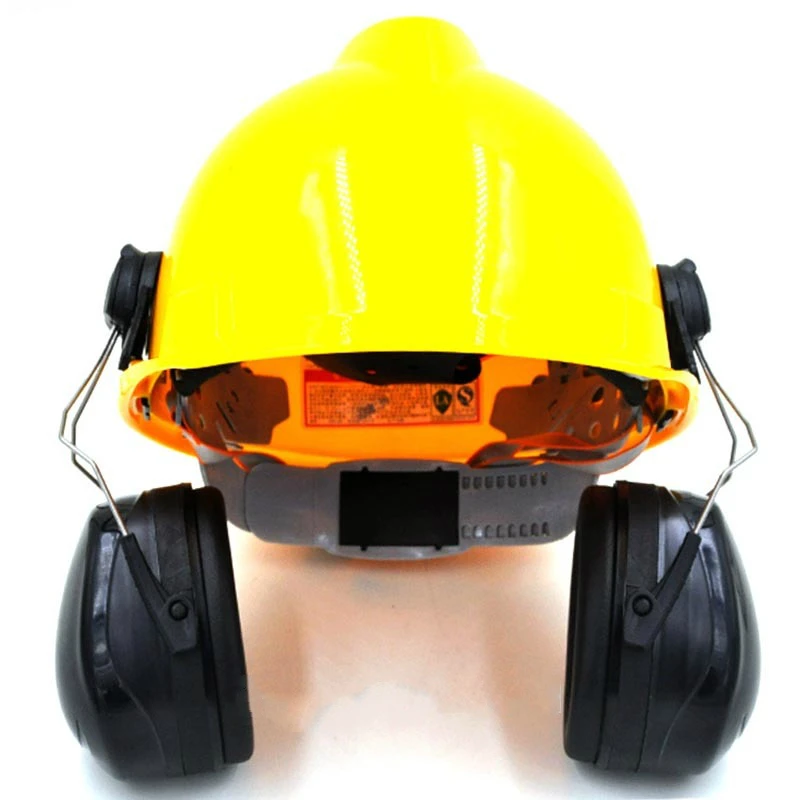 

NEW High Quanlity Ear Muffs Ear Protector Industry Anti Noise Hearing Protection Sound Proof Earmuff Only Helmet Ear Protector