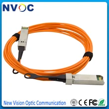 40G QSFP к QSFP 5 м(15 футов) OM2 OM3 AOC активный оптический кабель совместим с различными волоконными переключателями