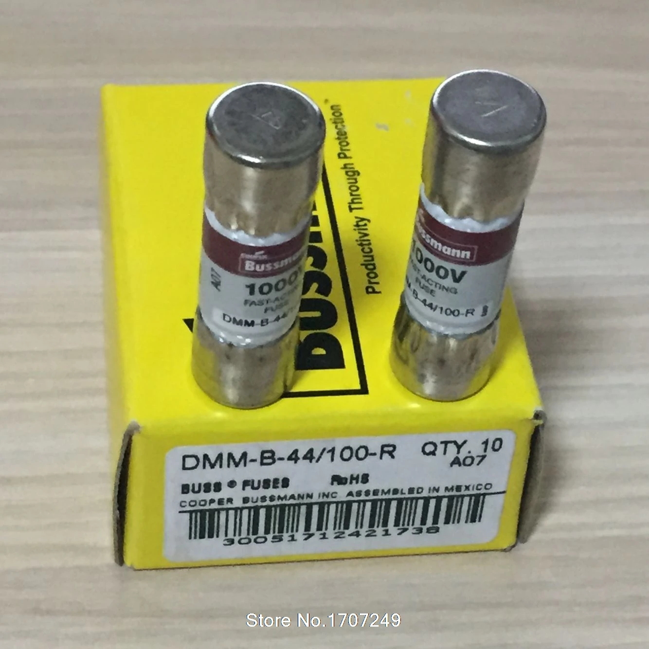 Плавкий плавкий предохранитель американская шина DMM B 44/100 R R|buss fuses|fuse flukefluke fuse |