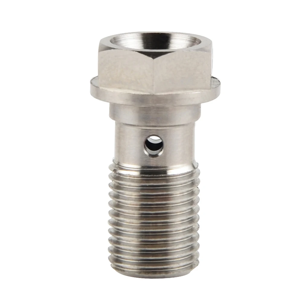 M10 x 1.0 mm Cilindro maestro del freno de la motocicleta Tornillo de purga del tornillo del pez/ón Perno Banjo Azul Tapa antipolvo Tornillo de purga del perno Banjo