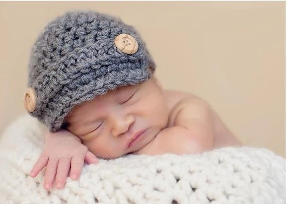 baby boy newsboy hat