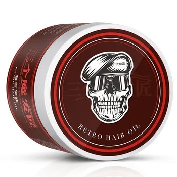 

Strong Style Restoring Pomade Hair Wax Skeleton Cream Slicked Oil Keep Hair Men Styling Products