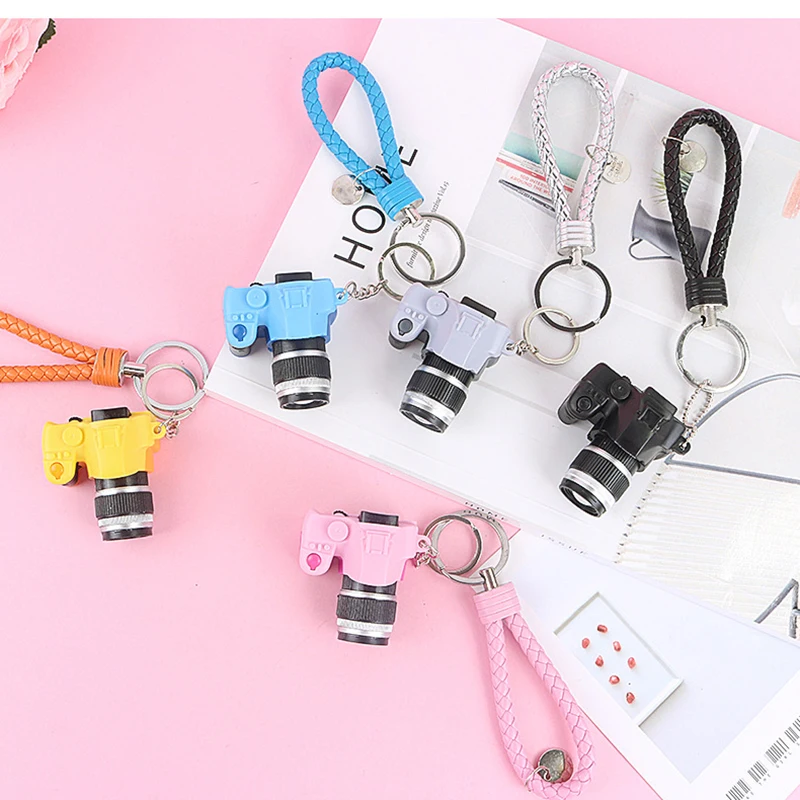 

Led Camera Flashing Keyring for Kids Digital Camera Keychain Luminous Sound Flash Light Pendant Bag Car Key Chains Child Toys