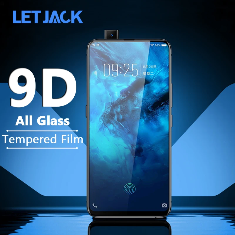9D полный клей защитная пленка для экрана VIVO NEX 2 iQOO X21 V9 Y85 полное покрытие Защитная