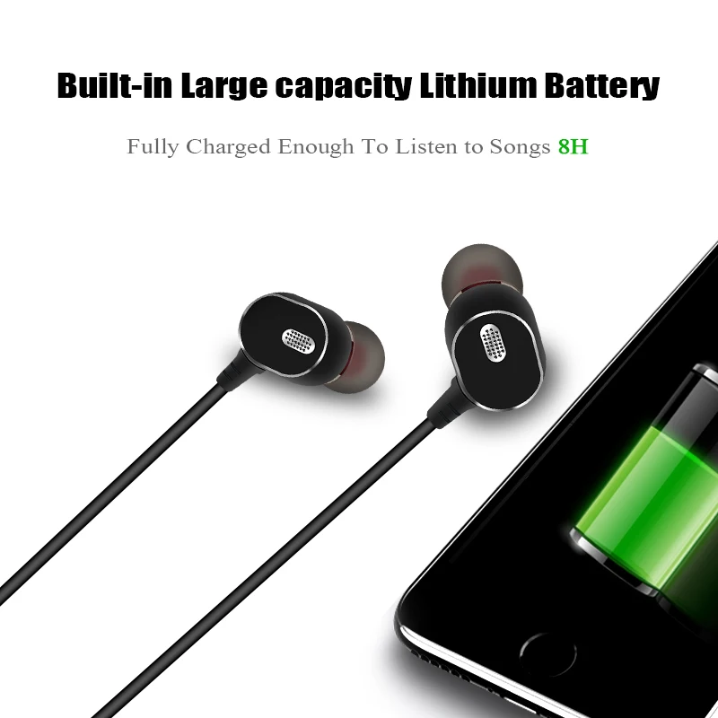 M & J Поддержка TF/SD карты беспроводные наушники спортивные Bluetooth стерео гарнитура 8H