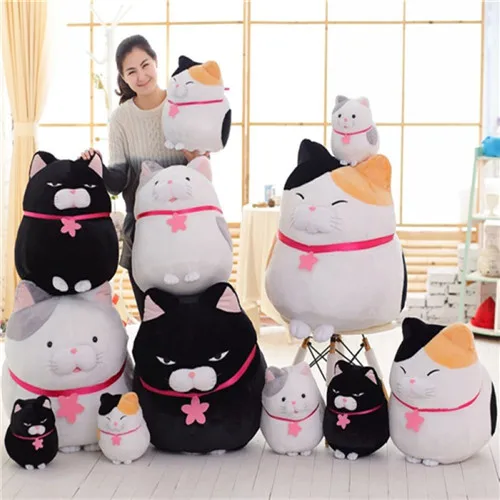 japanese fat cat plush