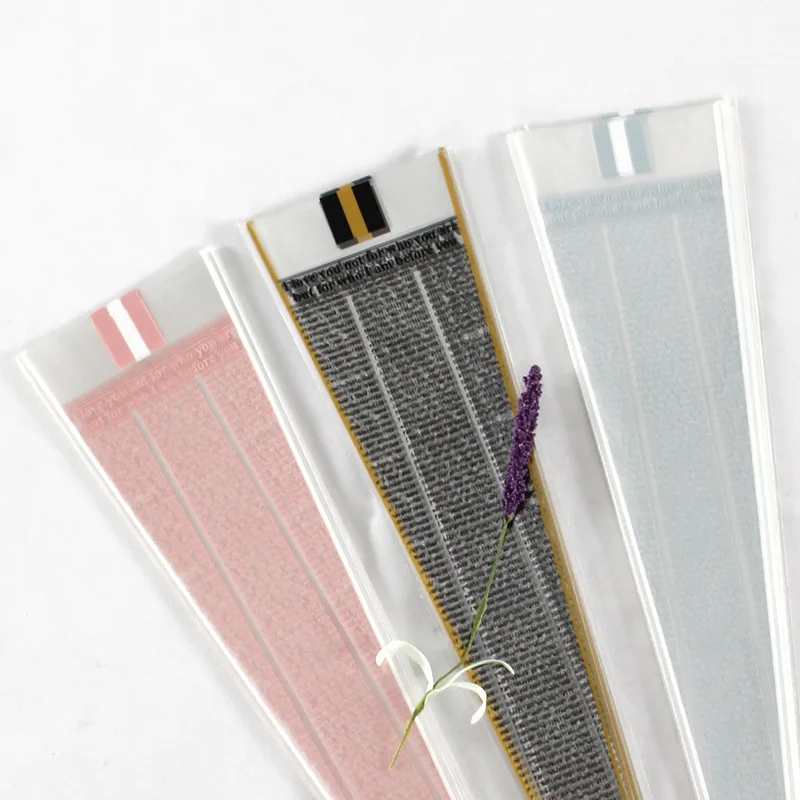 

50pcs Florist Plastic Flower Packaging Bags Single Rose Bags Flowers Wrapping Paper Valentine's day Roses Bag