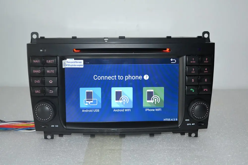 Flash Deal 7" Android 7.1 for mercedes w203,clk w209 2din car dvd,gps navigation 3G,Wifi,radio,bluetooth,Steering wheel Canbus Free 8g map 32