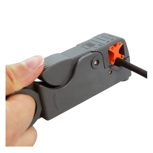 

DSHA New Hot Double bladed Coaxial Cable Lead Rotary Wire Stripper Cutter
