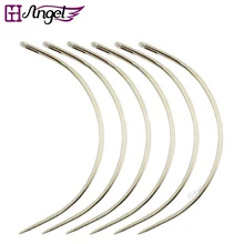 1440 шт 6 см C/J/I формы изогнутые из нержавеющей стали волосы ткацкое шитье иглы для тканые парики наращивание волос сделай сам