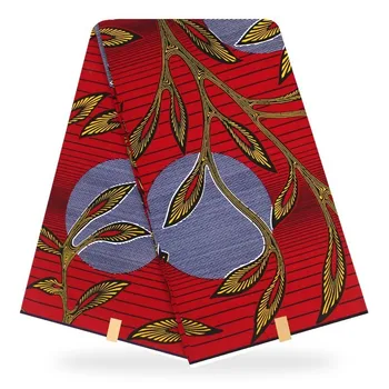 

High Quality African Cloth Veritable Wax Real Pagne Wax Veritable Wax Veritable For Patchwork Sewing 6Yard Free Shipping Soft