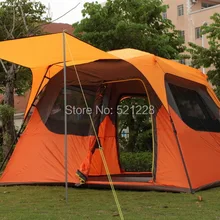 5-8 человек большое пространство 2 двери Открытый Семейный Кемпинг быстрое автоматическое открытие двойной слой походная Пляжная палатка для рыболовства с Холлом/полюсом