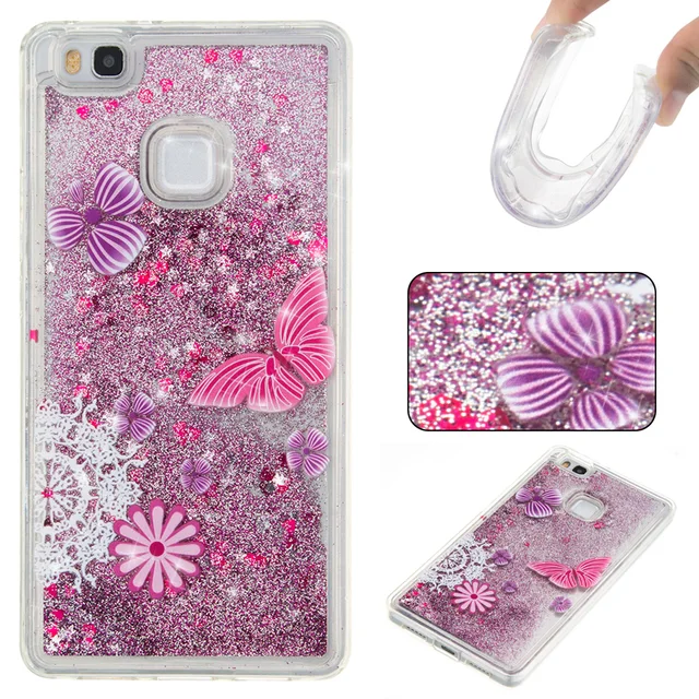 coque huawei p9 lite glitter liquide coque huawei p9 lite glitter liquide