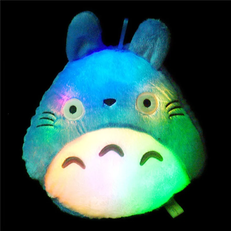 

2017 New Decorative LED Cushion Pillow Totoro Night light Colorful Light Luminous Pillows Lovely LED Chiristmas Night Lamp
