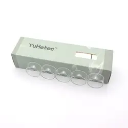 Аутентичные Yuhetec прямо замена стекла танк pyrex замена стеклянная трубка для двигателя RTA 5,2 мл (5 шт)